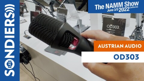 [NAMM 2022] AUSTRIAN AUDIO OD303 : Micro chant à design open back