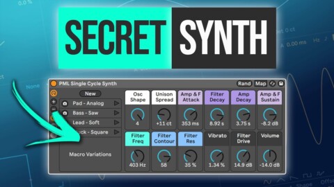 The Secret Ableton Synth + Free Rack Download | Single Cycle Waveforms Tutorial