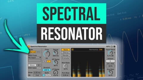 Making Toms Tonal with Spectral Resonator | Melodic House Ableton Tutorial