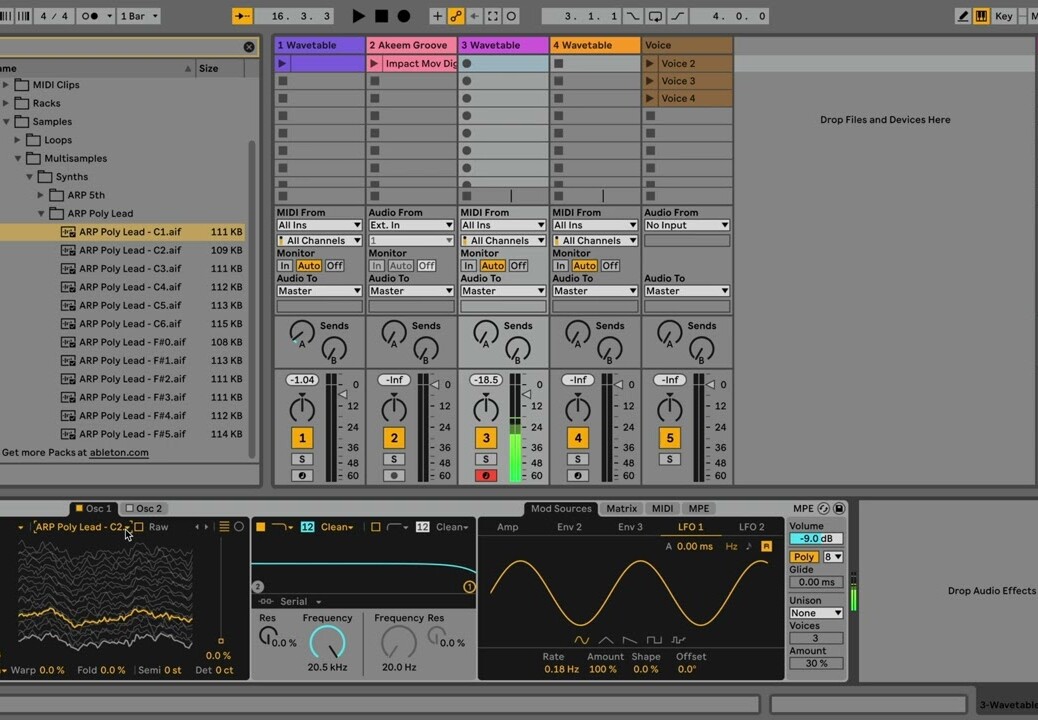 Learn Live 11: Wavetable – Using your own wavetables