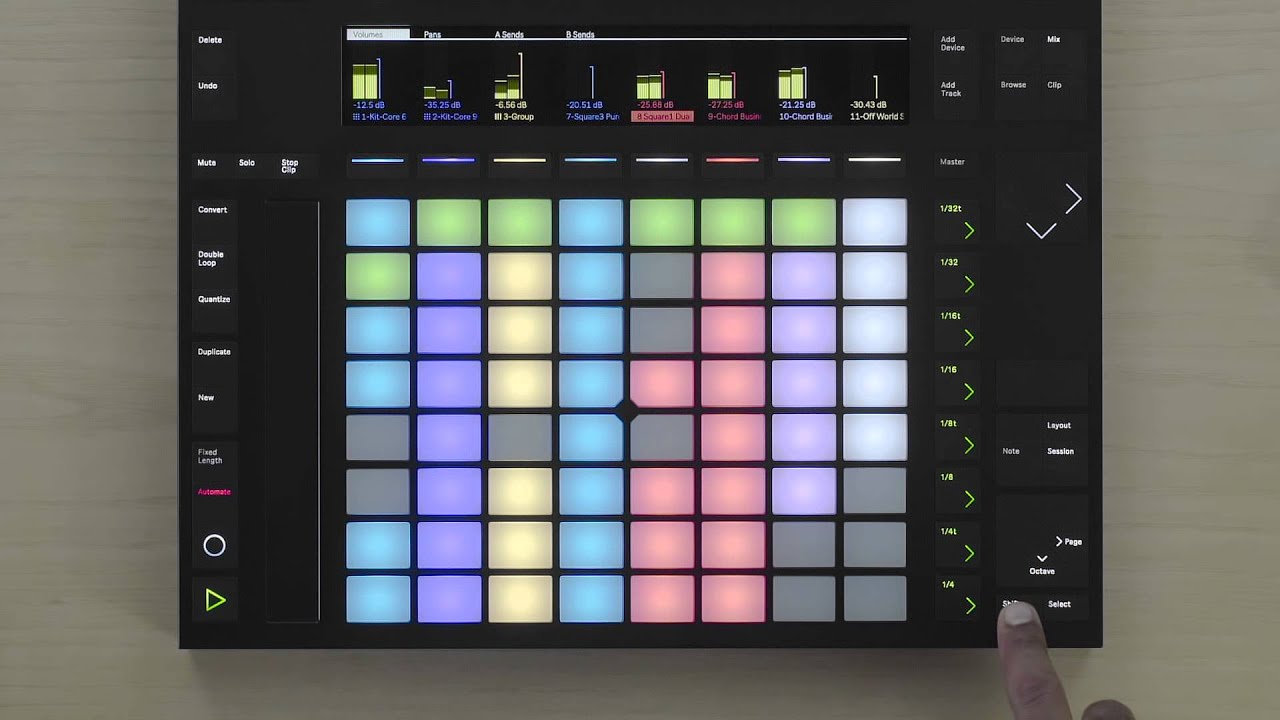 Learn Push 2: Session View - Virtual Clubbing Life