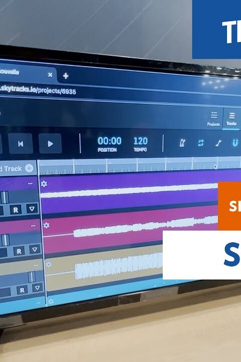 [NAMM 2022] SKYTRACKS : Station de travail audionumérique collaborative dans le navigateur internet