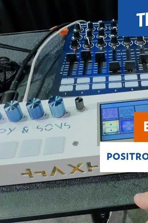 [NAMM 2022] ENTROPY & SONS POSITRONIC RECURSION STUDIO : Synthétiseur vidéo avec CV/USB/MIDI