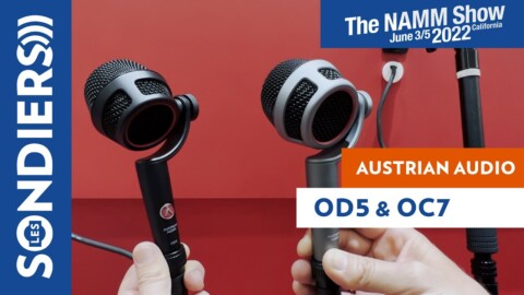 [NAMM 2022] AUSTRIAN AUDIO OD5 & OC7 – Micros orientables avec filtre passe haut