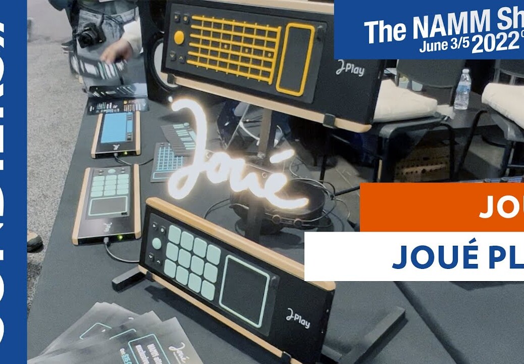 [NAMM 2022] JOUE PLAY : multi instrument expressif / Nouvelles fonctions de l’application iOS