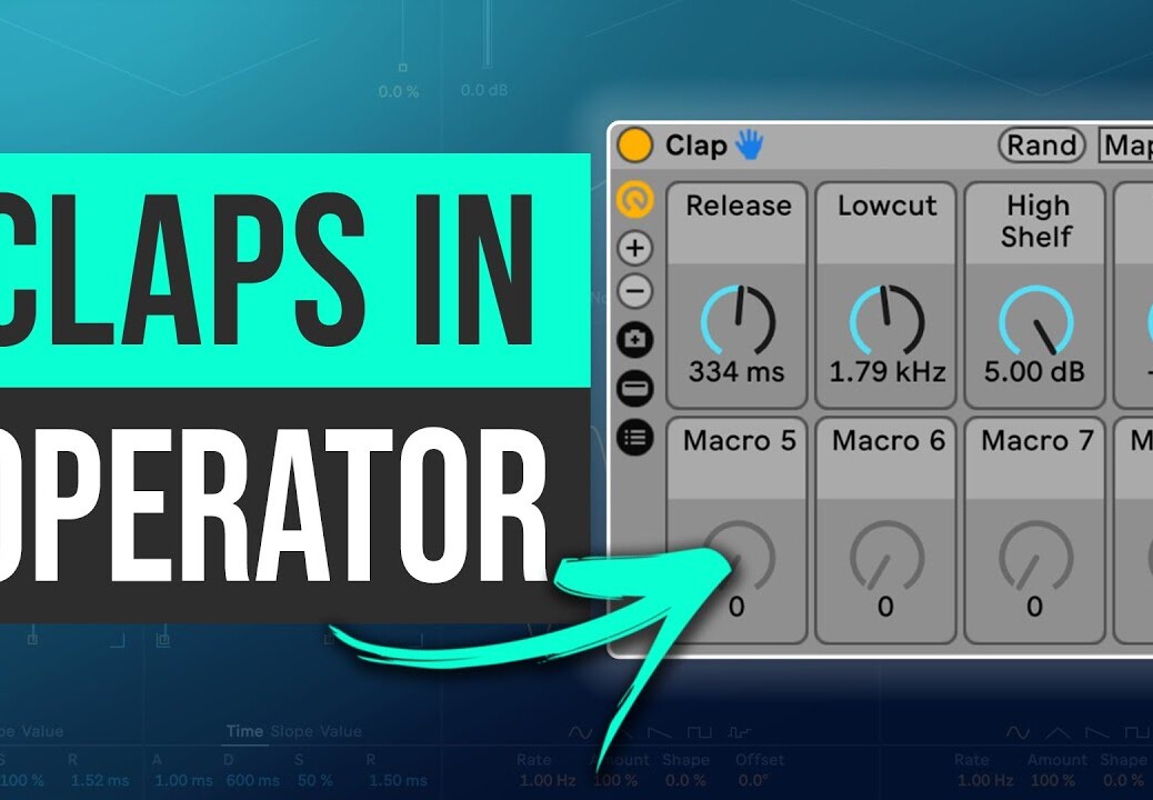 Make Your Own Claps in Operator + Free 909 Drum Rack | Ableton Tutorial