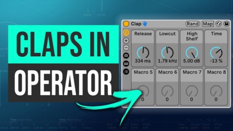 Make Your Own Claps in Operator + Free 909 Drum Rack | Ableton Tutorial