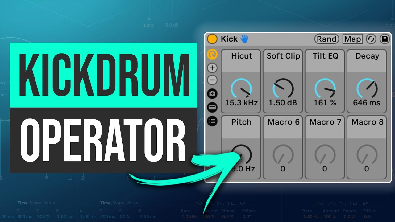 How to Make a Kick Drum in Operator + Free Drum Rack Ableton Tutorial