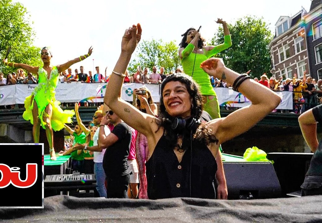 Shamsa live from Amsterdam Canal Pride for KPN #loudandproud