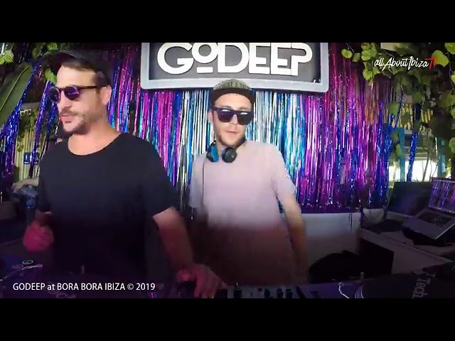 ALEX POTT B2B ION PANANIDES at GODEEP BORA BORA IBIZA © www.Allaboutibizatv.net