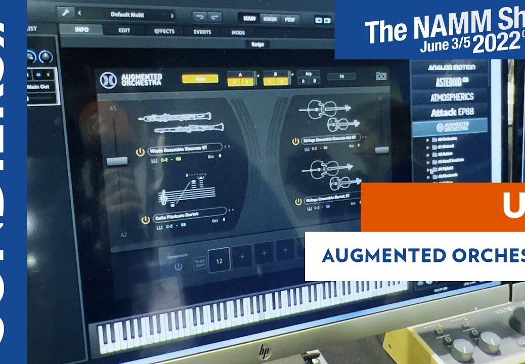 [NAMM 2022] UVI AUGMENTED ORCHESTRA : Orchestre aux sonorités electro sous stéroides