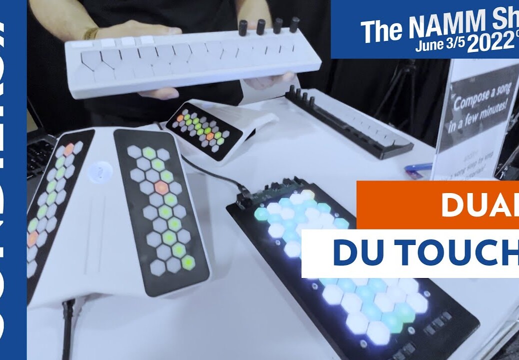 [NAMM 2022] DUALO DU TOUCH S et nouveaux protos ultra secrets : faciles et ultra mobiles