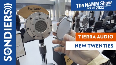 [NAMM 2022] TIERRA AUDIO NEW TWENTIES : Micro electret au look vintage / Media Preview Day
