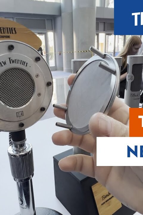 [NAMM 2022] TIERRA AUDIO NEW TWENTIES : Micro electret au look vintage / Media Preview Day
