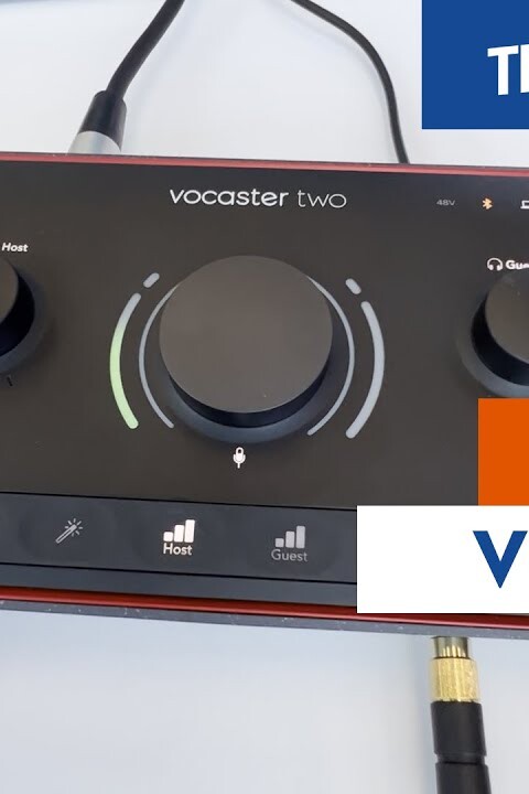 [NAMM 2022] FOCUSRITE VOCASTER – Interfaces podcast et streaming / Media Preview Day