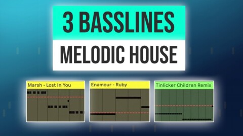 Top 3 Basslines for Melodic House | Ableton Tutorial