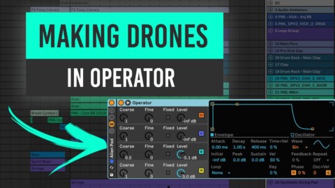 Drone Sound Design in Operator – Alien Sound | Ableton Live Tutorial