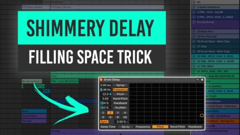 Filling Space with Shimmery Delay | Ableton Live Tutorial