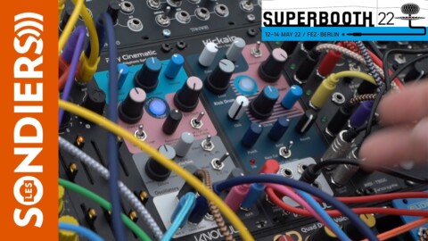 [SUPERBOOTH22] KNOBULA KICKAIN, Kick avec Sidechain qui sonne !