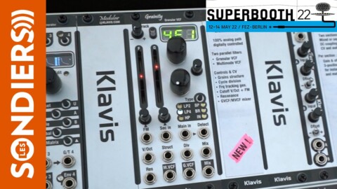 [SUPERBOOTH22] KLAVIS GRAINITY – Filtre multimode et granulaire