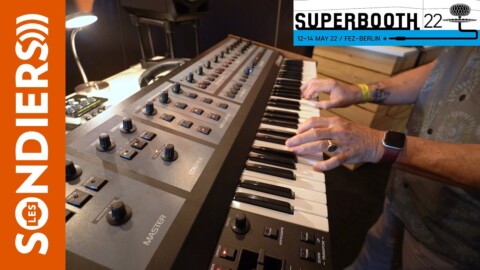 [SUPERBOOTH22] OBERHEIM OB-X8 – Juste du son (et vous allez être calmés) / just sound