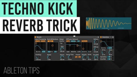 Use This Techno Reverb Kick [Ableton Tutorial] #shorts