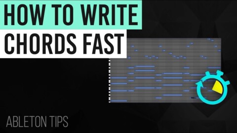 How To Write Chords FAST [Ableton Tutorial] #shorts