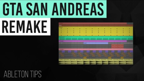 How To Make GTA San Andreas Theme [Ableton Tutorial] #shorts