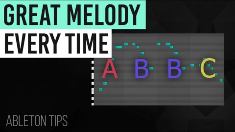 Best Melody Writing Formula [Ableton Tutorial] #shorts