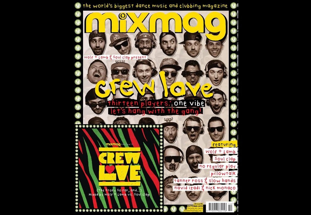 Crew Love Mixmag Cover CD October 2013
