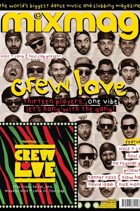 Crew Love Mixmag Cover CD October 2013