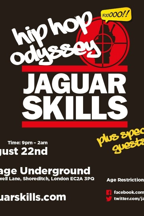 Jaguar Skills: 300 hip hop tracks in 3 hours