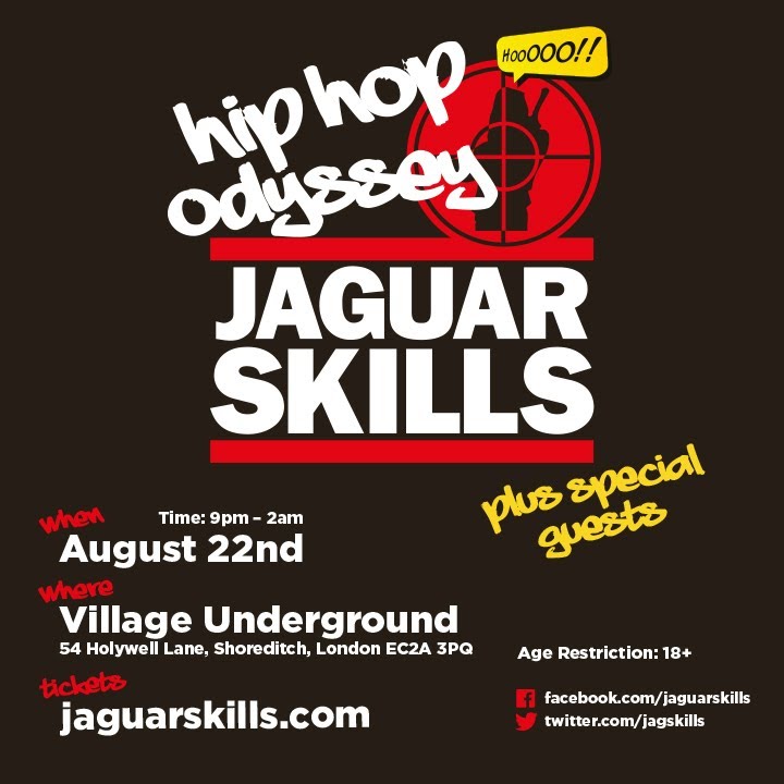 Jaguar Skills: 300 hip hop tracks in 3 hours