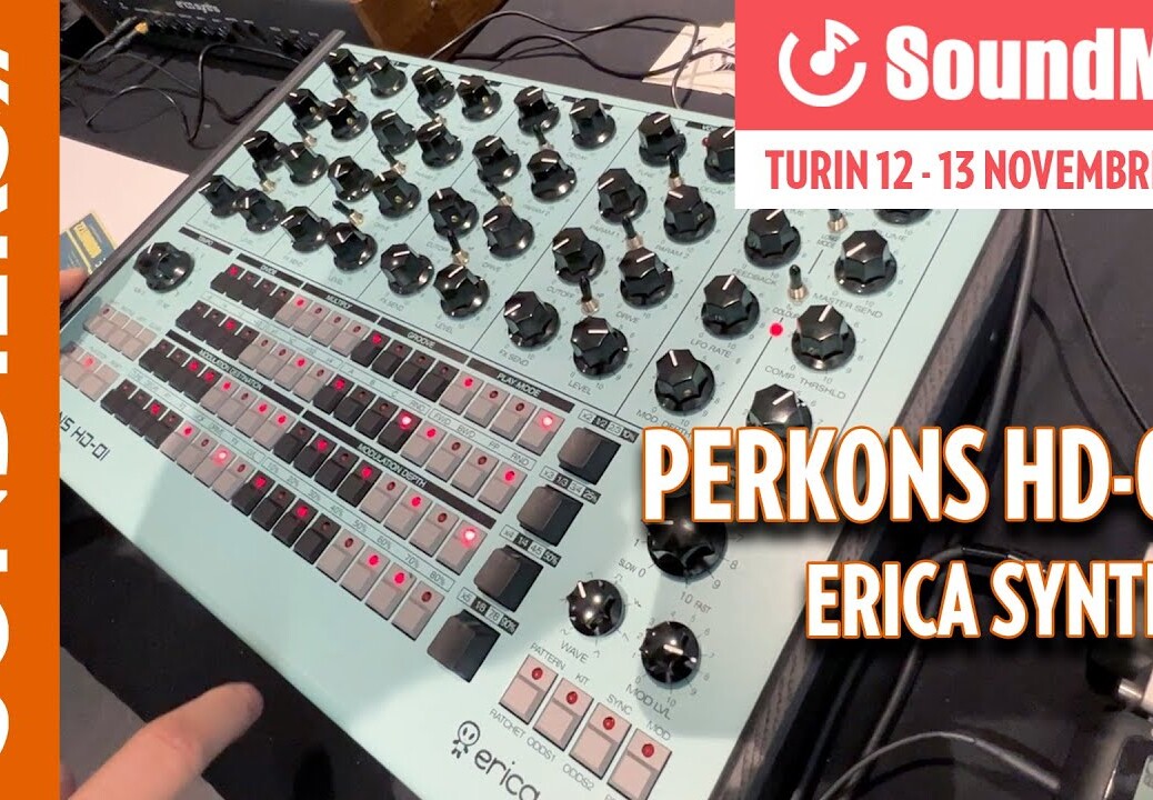 [SOUNDMIT 2022] Découverte du PERKONS HD-01 de Erica Synths (+DEMO)