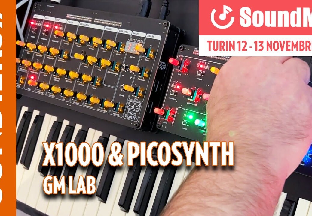 [SOUNDMIT 2022] GM LAB X1000 & PICO SYNTH : synthés open source à base de Raspberry PI