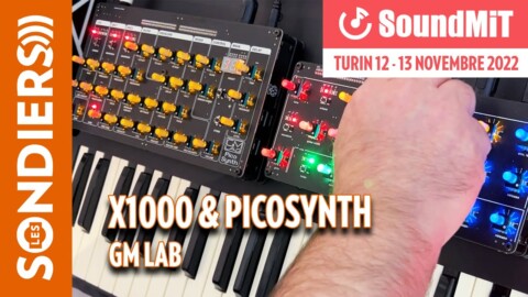 [SOUNDMIT 2022] GM LAB X1000 & PICO SYNTH : synthés open source à base de Raspberry PI