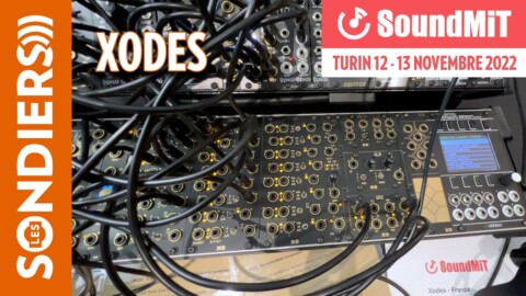 [SOUNDMIT 2022] XODES / Modules logiques – modules 1U, adaptateurs 3U vers 1U et Drums analog 1U