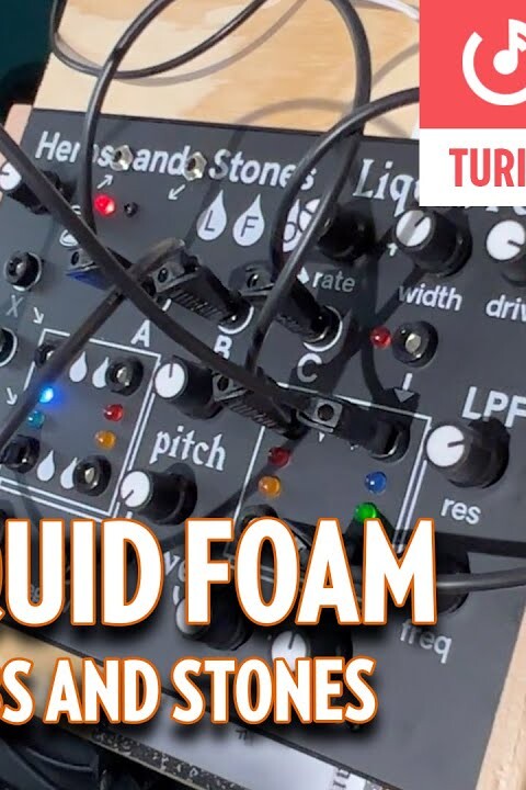 [SOUNDMIT 2022] HERBS AND STONES – LIQUID FOAM (synthétiseur à patterns complexes)