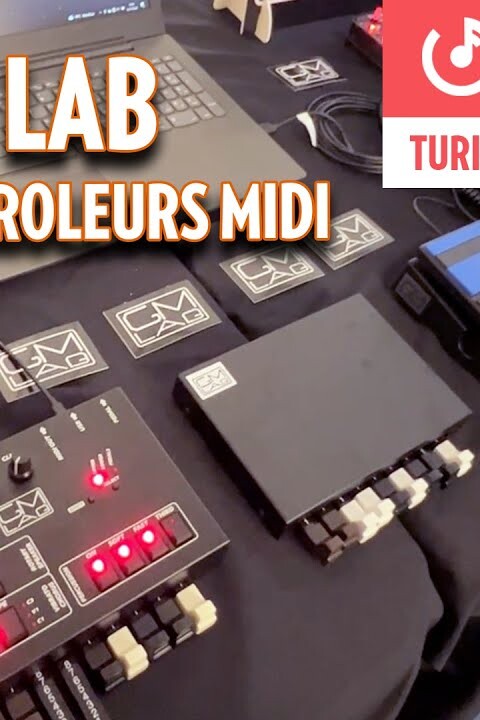 [SOUNDMIT 2022] GM LAB – Contrôleurs MIDI (pédales, tirettes orgue, filtre midi, et midi thru box)