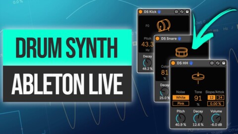 Create Your Own Drums with Ableton’s “Drum Synth” Built In Devices