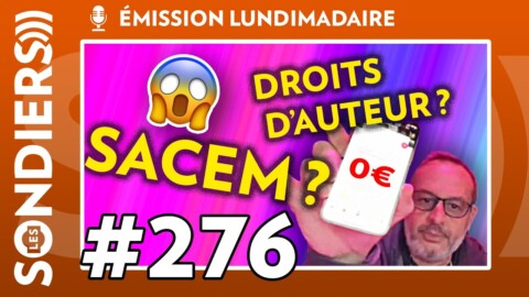 Emission live #276 – Votre révision de SACEM pour 2022 avec Olivier Delevingne