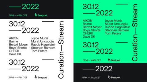 @beatport  Curation Stream – 2022 Wrap Up!