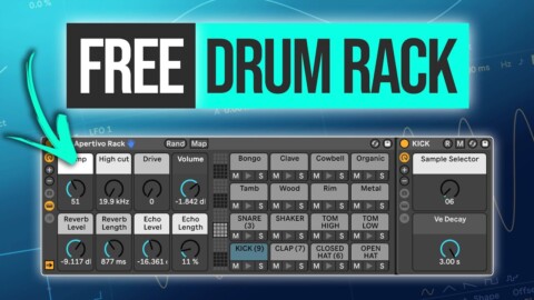 Use this Free Ableton Drum Rack to Start Tracks Faster