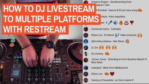 How To DJ Livestream To Multiple Platforms With Restream