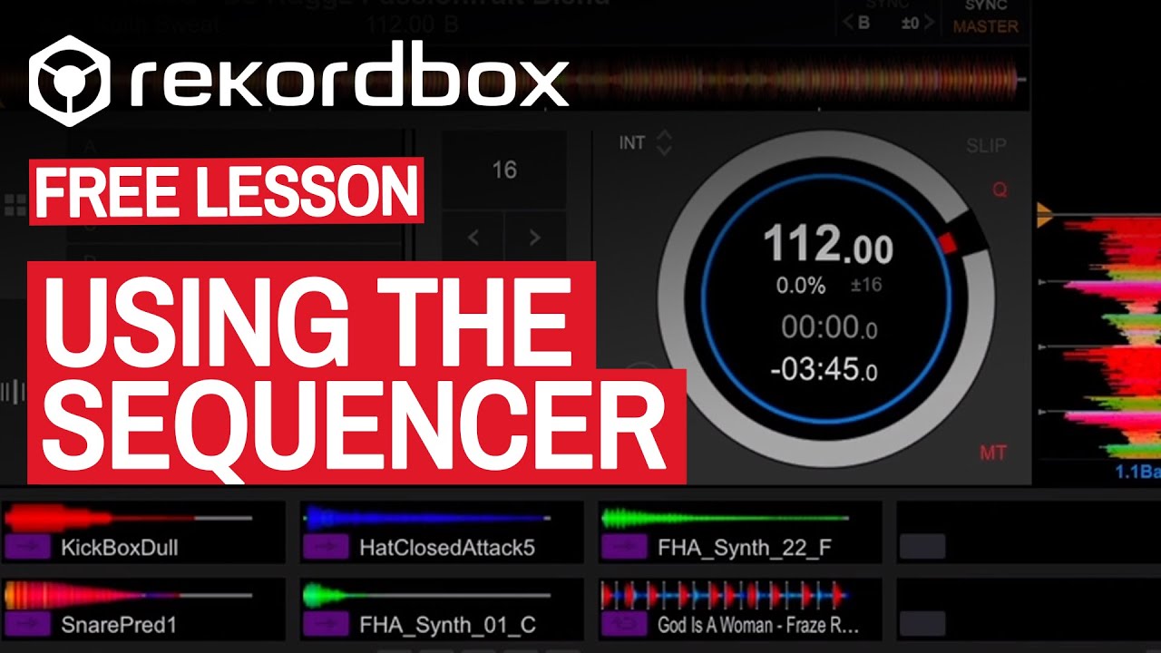 Using The Sequencer Free Rekordbox DJ Tutorial Virtual Clubbing Life