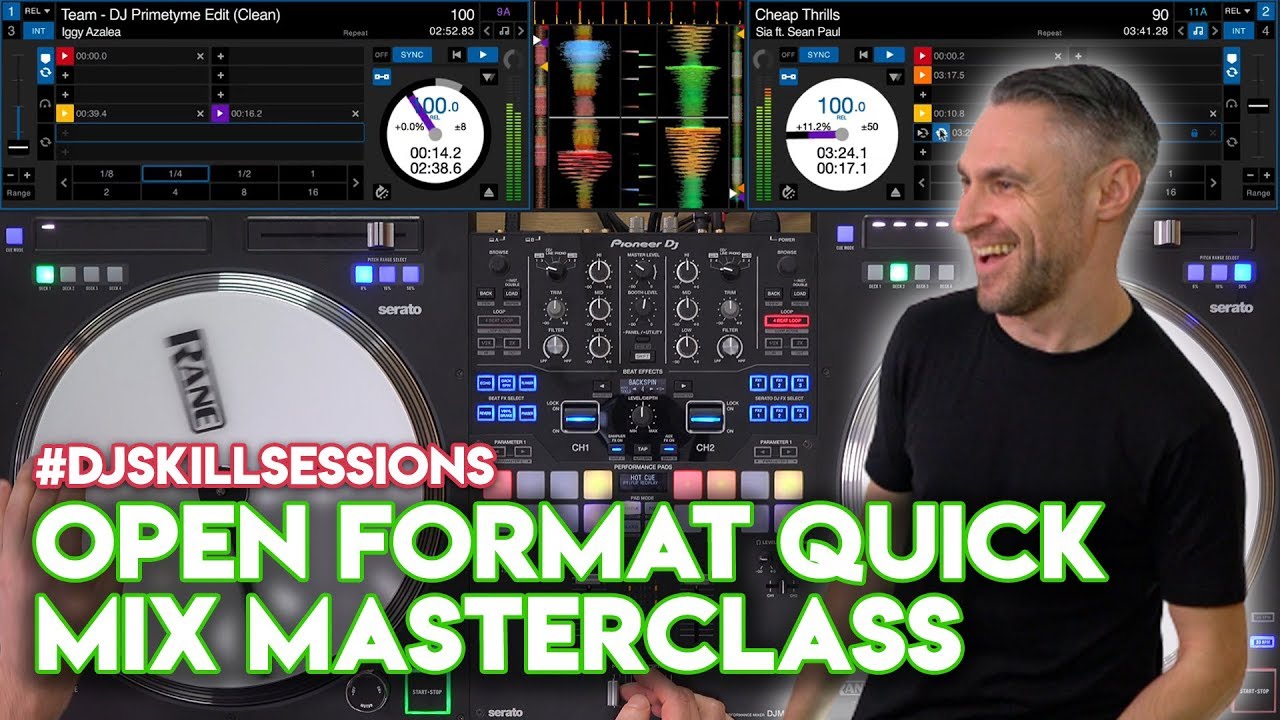 DJ Rasp's Open Format Quick Mix Masterclass - #DJSkillSessions Rane ...