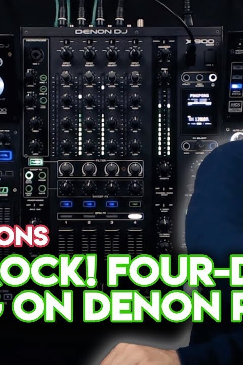 Cosmic Rock! Four-Deck Remixing On Denon Prime – #DJSkillSessions – Ethan Leo