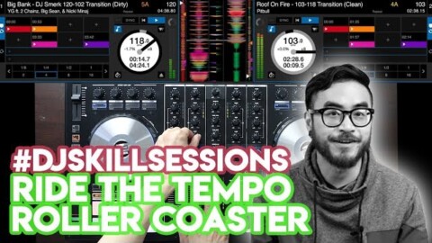 The Tempo Roller Coaster – Huge BPM Transitions On Reloop Mixon 4 + Serato DJ Pro! #DJSkillSessions