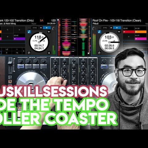 The Tempo Roller Coaster – Huge BPM Transitions On Reloop Mixon 4 + Serato DJ Pro! #DJSkillSessions