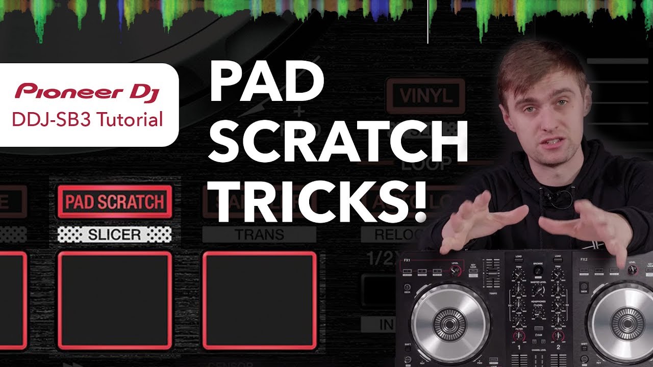 Pioneer DDJ SB3 Tutorial - Pad Scratch Tricks! - Virtual Clubbing Life